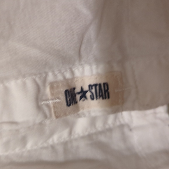 Converse One Star white sheer blouse size small - Picture 8 of 8